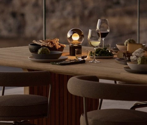 Occhio Luna pura air tablelight gold