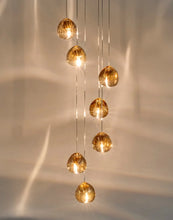 Laden Sie das Bild in den Galerie-Viewer, Terzani Mizu 7er Pendelleuchte