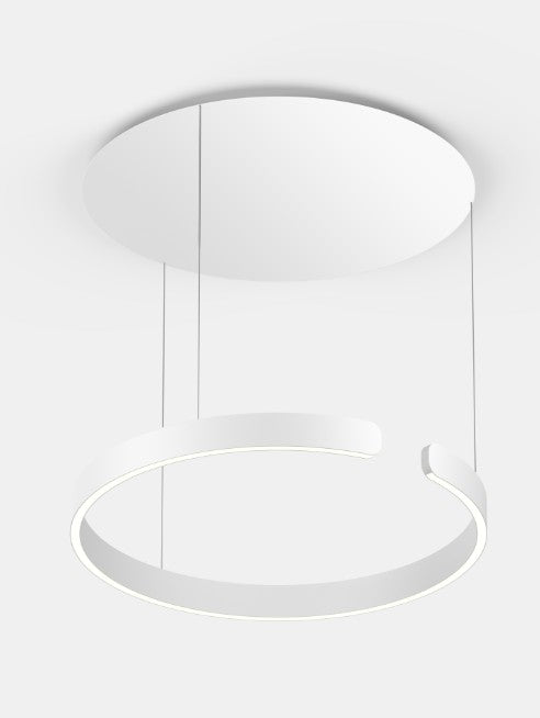 Occhio Leuchte Mito Sospeso 60cm weiß