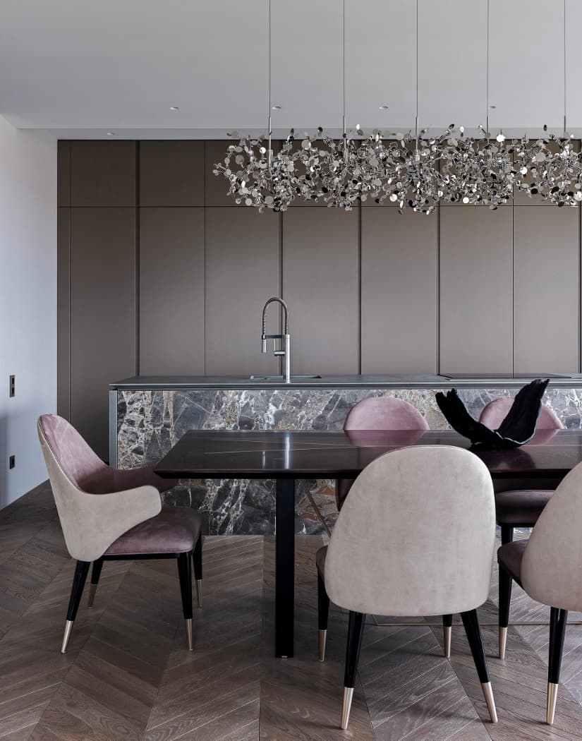 Terzani Argent Multi-Leuchte 185 cm